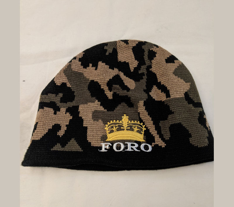 Foro Acrylic Camouflage Toque