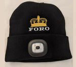 Foro Acrylic Cuff Toque with LED Light