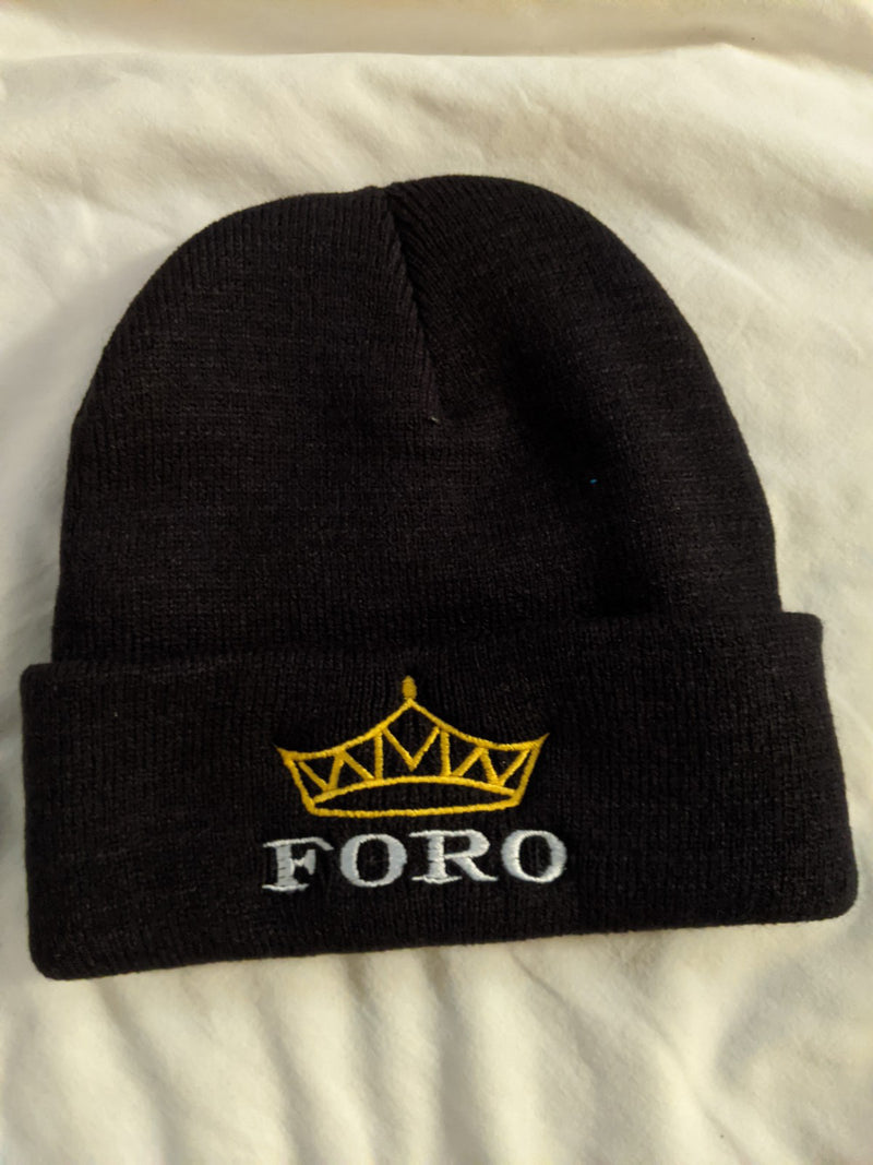 Foro Retro Beanie with Tiara