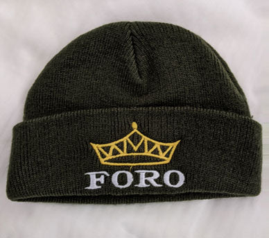 Foro Retro Beanie with Tiara